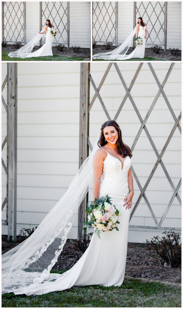 bride in dress from the bridal path in jackson, mississippi