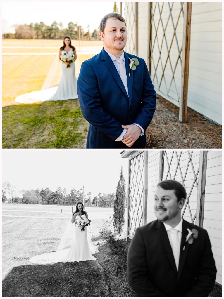 first look at mississippi wedding bridlewood of madison