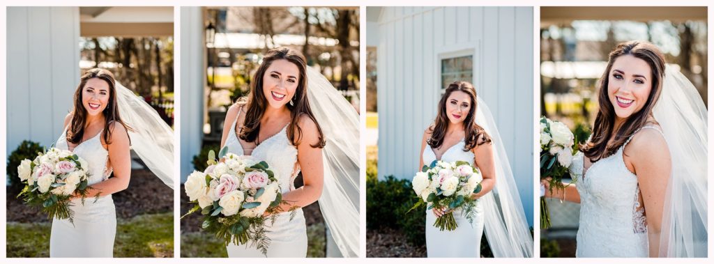 bridal portraits for mississippi magazine with dress from the bridal path