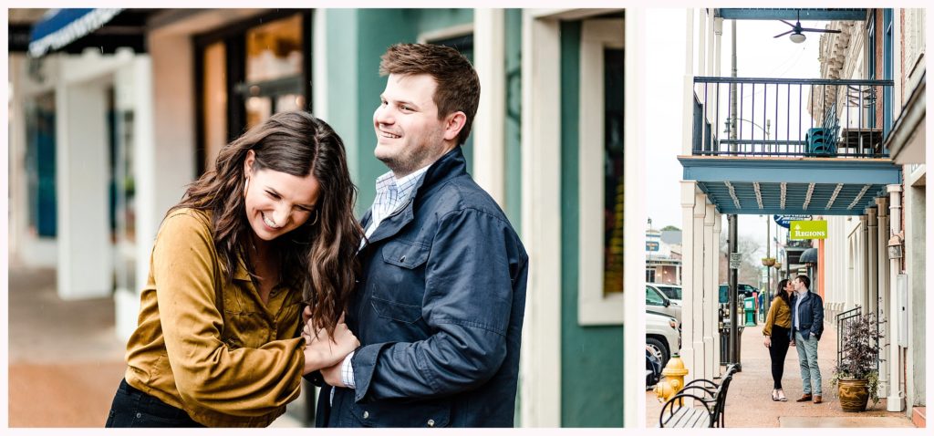 engagement session at square books