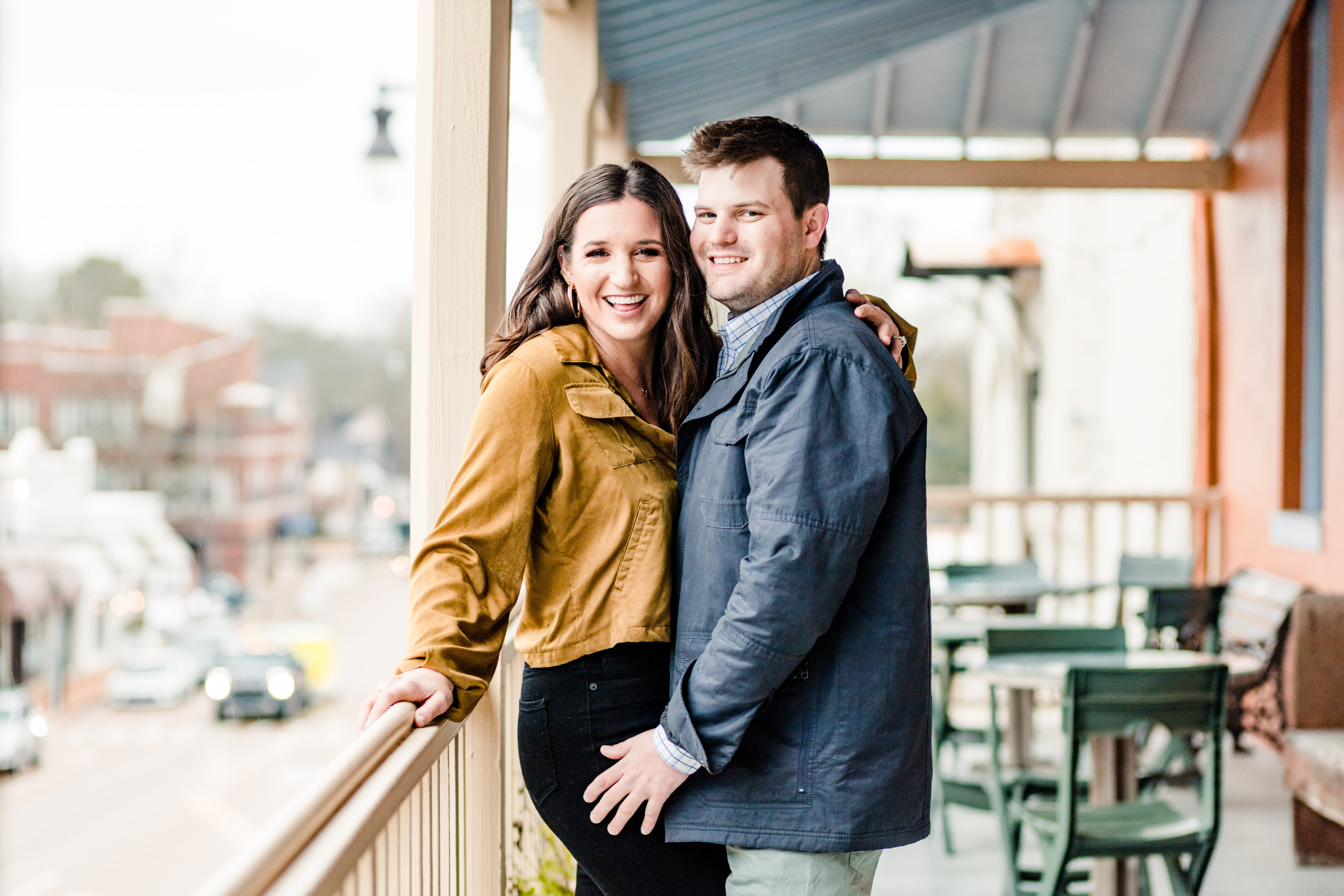 Oxford, Mississippi Engagement Session on the Square at Ole Miss