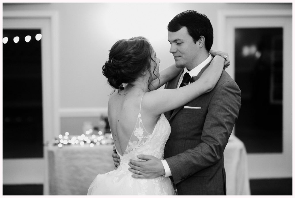 first dance at charlotte wedding