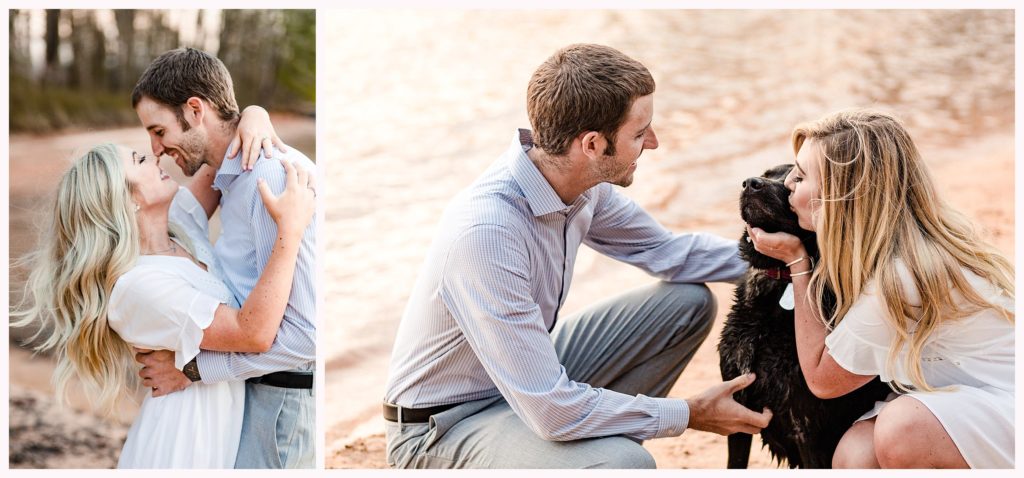 Charlotte Engagement Photography at Jetton Park