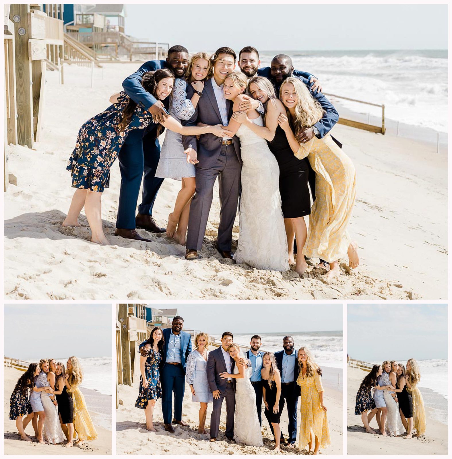 North Carolina Beach Wedding in Surf City North Carolina