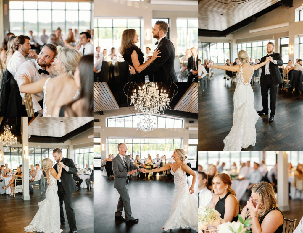 reception moments unfold at the terrace at cedar hill